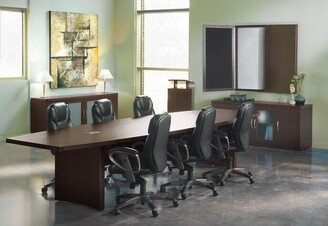 Aberdeen 12' Boat Shape Conference Table