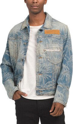 TJMAXX Jungle Boxy Denim Jacket For Men