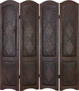 Peyton Lane Hinged 4-Panel Room Divider Screen