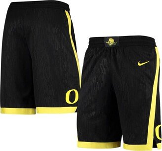 Men's Black Oregon Ducks Logo Replica Performance Basketball Shorts