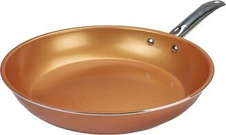 11in Induction Copper Frying Pan with Non-Stick Ceramic Coating