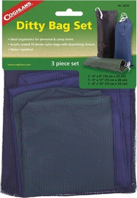 Coghlan' Ditty Bag Set (3 Piece), Water Repellent Storage, Camping Clothing