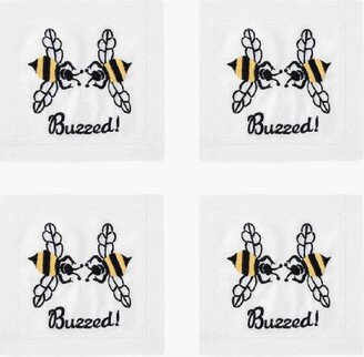 August Morgan Buzzed Cocktail Napkins (Set of 4)