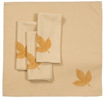 Autumn Leaves Napkins - Set of 4