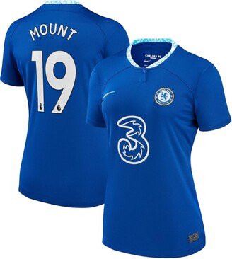 Women's Mason Mount Blue Chelsea 2022/23 Home Replica Jersey