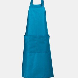 SOLS SOLS Unisex Gala Long Bib Apron / Barwear (Aqua) (One Size) (One Size) (One Size)