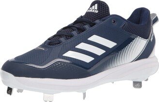 Icon 7 Baseball Cleats White/Team Navy Blue/Team Navy Blue 7 D (M)