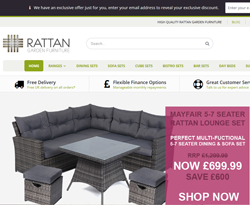 Rattan Garden Furniture Promo Codes & Coupons