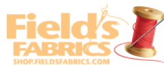 Field's Fabrics Promo Codes & Coupons