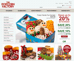 The Popcorn Factory Promo Codes & Coupons