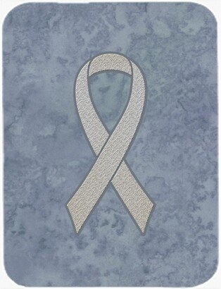 AN1210LCB Clear Ribbon for Lung Cancer Awareness Glass Cutting Board