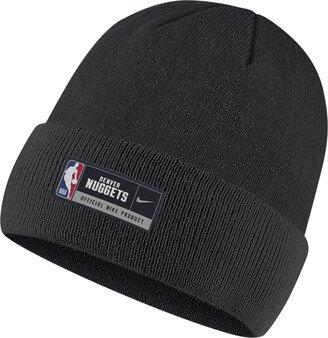 Denver Nuggets Men's NBA Cuffed Beanie in Black