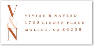 Address Labels: Timeless Toast Address Label, White, Address Label, Matte