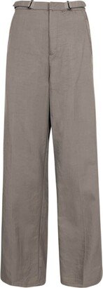 Service straight-leg trousers-AA