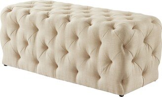 Hayden Upholsterred Tufted Allover Rectangle Bench