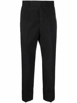 SAPIO Cropped Tailored Trousers
