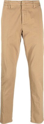 Straight-Leg Cropped Trousers-AJ