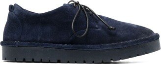 Lace-Up Suede Oxford Shoes-AD