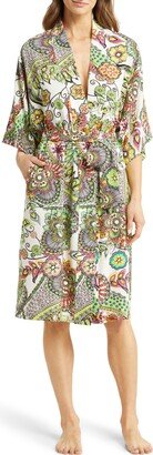 Peizuri Paisley Sateen Robe