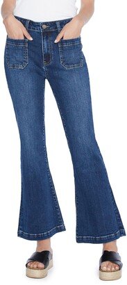 Wash Lab Denim Honey Flare Leg Jeans