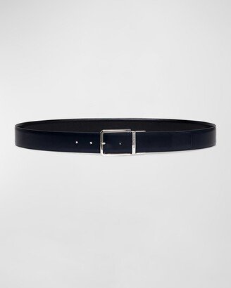 Men's Reversible Leather Belt-AA