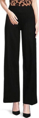 Saks Fifth Avenue Made in Italy Saks Fifth Avenue Women's Park Avenue Wide Leg Trouser Pants