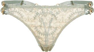 Cymatic lace thong-AA