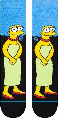 x The Simpsons Marge Crew Socks