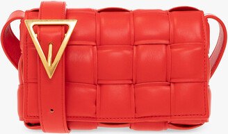 ‘Padded Cassette Small’ Shoulder Bag - Red