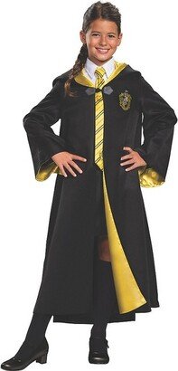 Kids' Presitge Harry Potter Hufflepuff Robe Costume - Size - Black