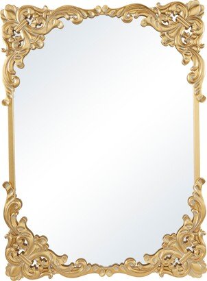 VIVIAN LUNE HOME Carved Wall Mirror