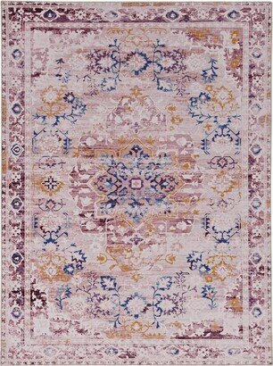 Washable Micah Rug Ivory/Gold