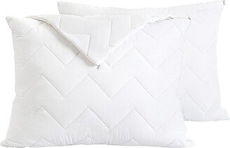 Waterguard Waterproof Quilted Pillow Protector â White (2 Pack)