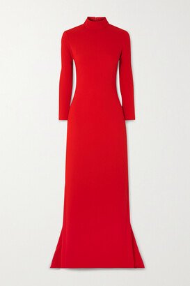 Vivienne Crepe Gown - Red