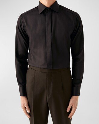 Men's Slim Fit Dobby Formal Shirt