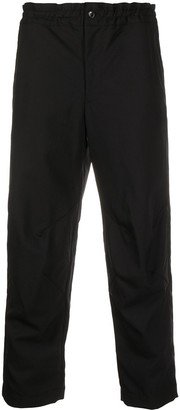 Cropped Wool Trousers-AD