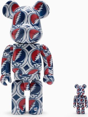 Bearbrick 100%+400% Grateful Dead Steal Your Face