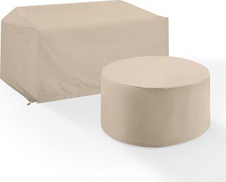 Crosley Furniture 2Pc Outdoor Furniture Cover Set-AA