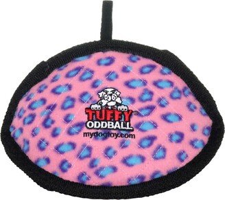 Tuffy Ultimate Odd Ball Pink Leopard, Dog Toy