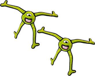 Tuffy Alien Ball Green Legs, 2-Pack Dog Toys