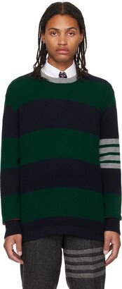 Green 4-Bar Sweater