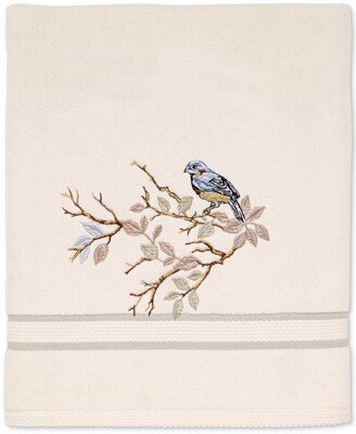 Love Nest Embroidered Cotton Bath Towel, 27 x 50