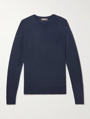 Slim-Fit Baby Cashmere Sweater-AA