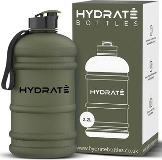 HYDRATE 74oz Jug Half Gallon Water Bottle, XL, Green