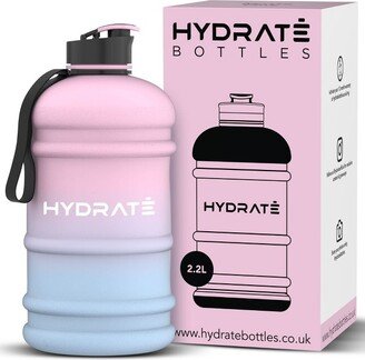 HYDRATE 74oz Jug Half Gallon Water Bottle, XL, Cotton Candy