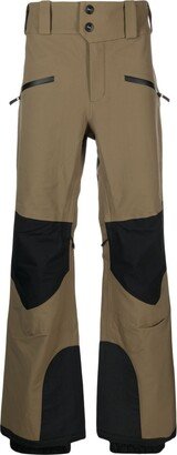 Evader colour-block wide-leg trousers-AA