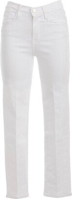 Straight-Leg Cropped Jeans-AC