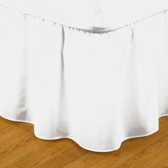 Belledorm Belledorm Easy Fit Frilled Platform Valance (White) (Queen) (UK