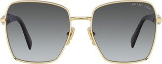 Prada Eyewear Square-Frame Sunglasses-AA