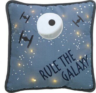 Star Wars Signature Galaxy Led Light-Up Decorative Throw Pillow